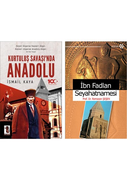 Kurtuluş Savaşı’nda Anadolu - İbn Fadlan Seyahatnamesi 2 Kitap