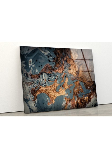 Gri Mermer Temperli Cam Duvar Tablosu fiyatları