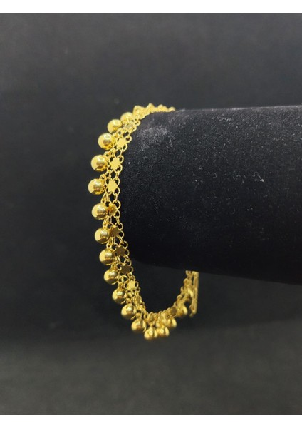 8 gr (GRAM) Tam Tur Toplu Kişniş Bileklik Künye 14 Ayar Altın modelleri