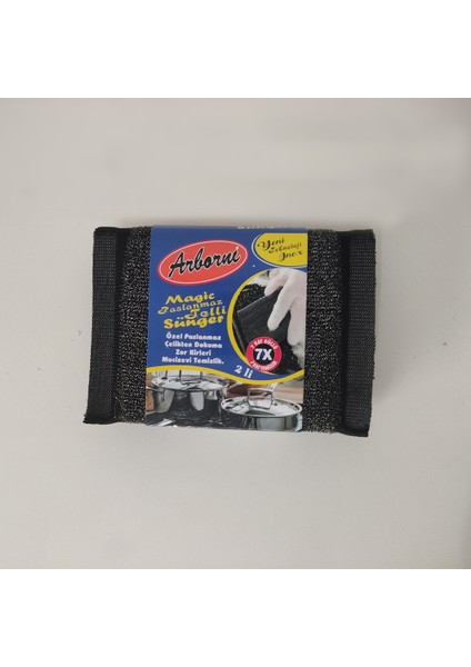 (6 Adet) Sihirli Inox Paslanmaz Telli Sünger modelleri