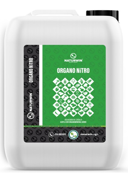 Organo Nitro 20 Litre Azotlu Sıvı Organomineral Gübre