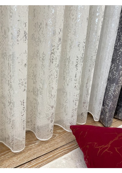 Adenbrian Model Modern Varaklı 1/2,5 Pile Tül Perde fırsatları