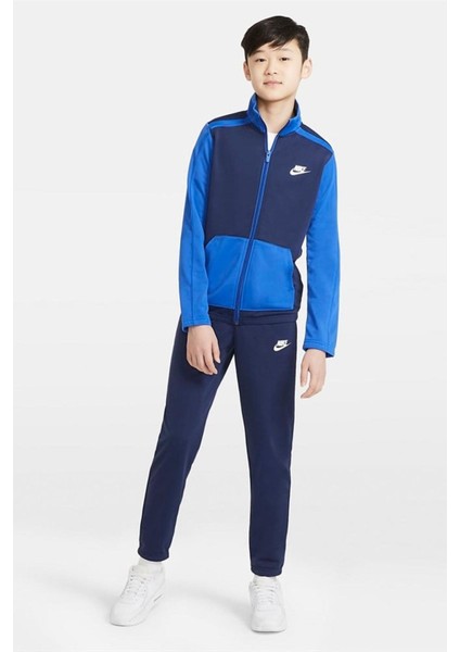 Sportswear Futura Track Suit Dark Blue Çocuk Eşofman Takımı Lacivert