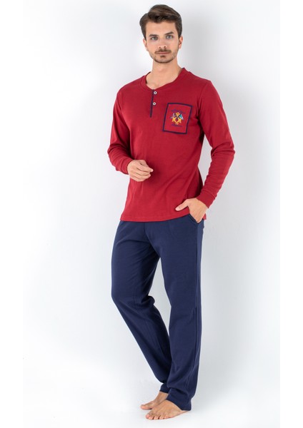 Uzun Kol Erkek Pijama Takımı