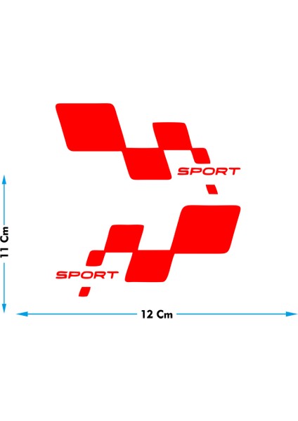 Sport Tasarım Oto Cam Yazısı 12X11 cm Araba Arkası Sticker Oto Cam Sticker Yazı Modelleri fiyatları