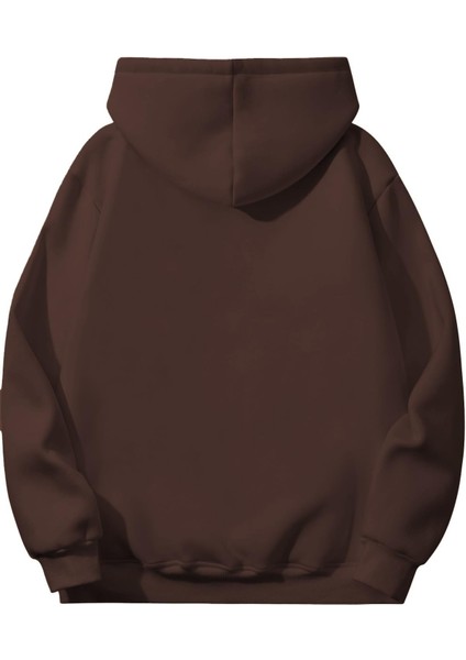 Erkek Ultra Termal Kapüşonlu Sherpa Astarlı Kanguru Cepli Sweatshirt indirimleri