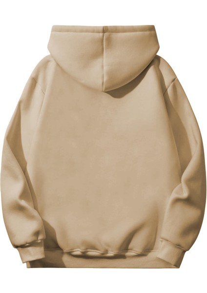 Erkek Ultra Termal Kapüşonlu Sherpa Astarlı Kanguru Cepli Sweatshirt fırsatları