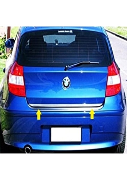 Bmw 1 Seri E87 Krom Alt Bagaj Çıtası 2004-2011 P. Çelik (Hb-1.16)