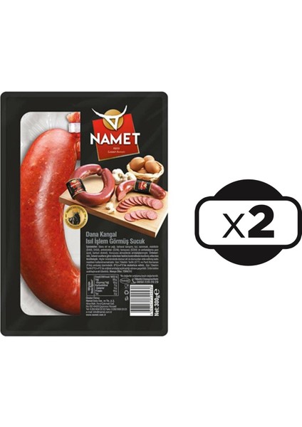 Klasik Dana Kangal Sucuk 300 gr 2'li