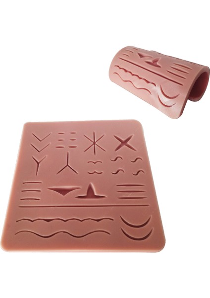 Doktor Dikiş Esnek Eğitim Pedi 18 x 20 cm Dokusu