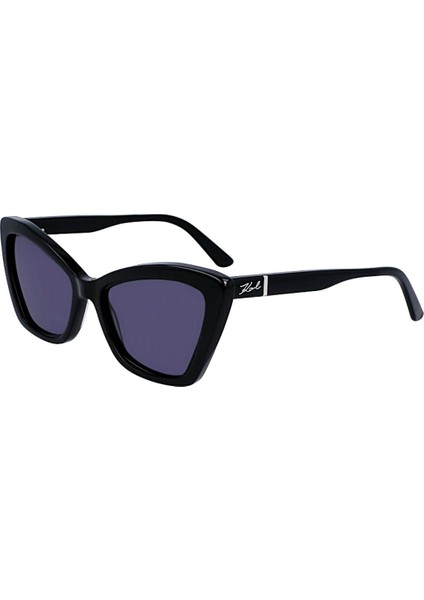 Karl Lagerfeld Kl 6105S 001 54 Kadın Cat Eye Siyah Kemik Güneş Gözlüğü