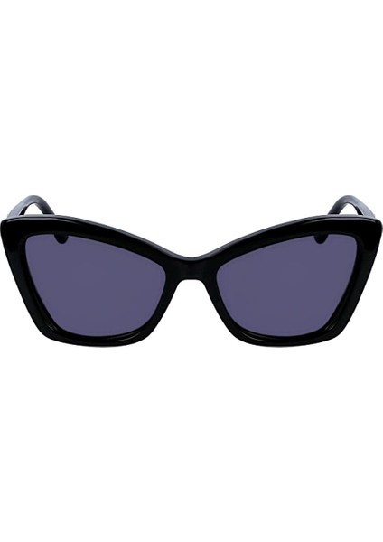Karl Lagerfeld Kl 6105S 001 54 Kadın Cat Eye Siyah Kemik Güneş Gözlüğü fiyatları