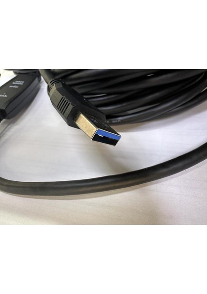 20 Metre USB 3.0 Uzatma Kablosu 20 Metre Active USB 3.0 Uzatma Kablosu