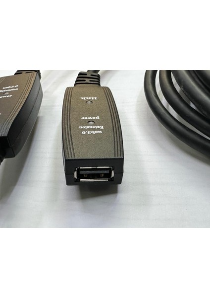 20 Metre Güç Destekli USB 3.0 Uzatma Kablosu Power Destekli 20 Metre USB 3.0 Uzatma Kablosu