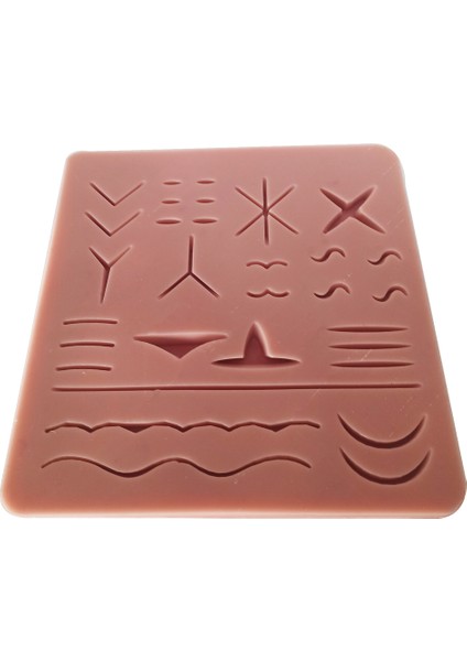 Kesik Eğitim Dokusu Doktor 18 x 20 cm Silikon Eğitim Seti fırsatları