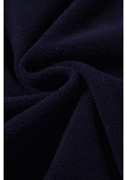 Erkek Oversize Regular Dik Yaka Yarım Fermuarlı Polar Sweatshirt modelleri