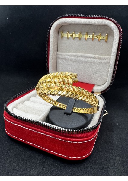 Yaprak Model Kelepçe 22 Ayar Altın fiyatları