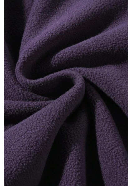 Erkek Oversize Regular Dik Yaka Yarım Fermuarlı Polar Sweatshirt modelleri