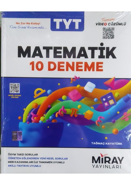 Miray Yayınları 2024 TYT Matematik 10 Deneme