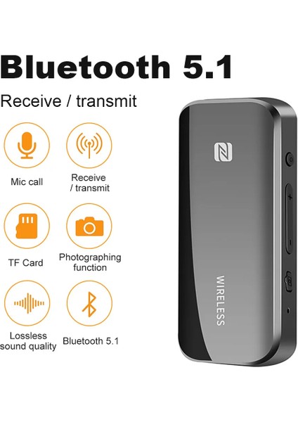 T40 Bluetooth Alıcı Verici 5.1 Versiyon Bletooth Verici Alıcı Hafıza Kartlı Bluetooth Transmitter fiyatları