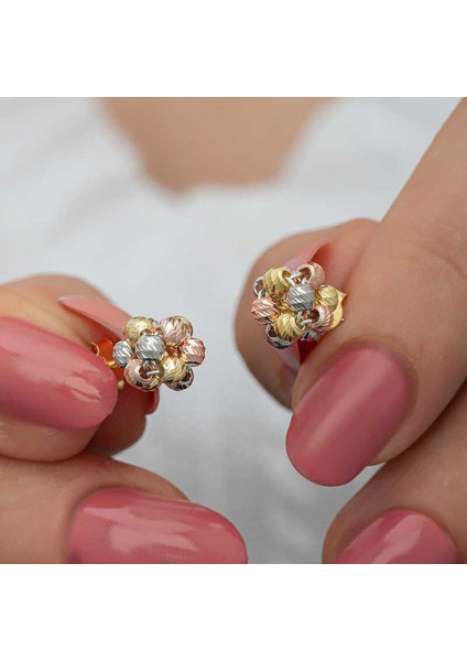 Gümüş Renkli Dorika Kadın Çivili Küpe fiyatları