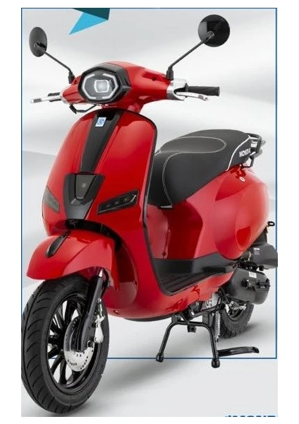 Motosiklet Mondial 50 Wing Scooter Kırmızı