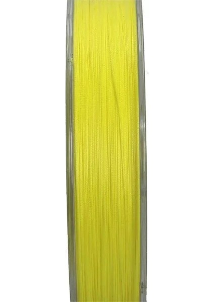 Rikimaru 0.16 mm Rw8-8 Katlı 300 Metre,12.3 kg Çeker ,sarı Renkli Ip,örgü,ipek Misina