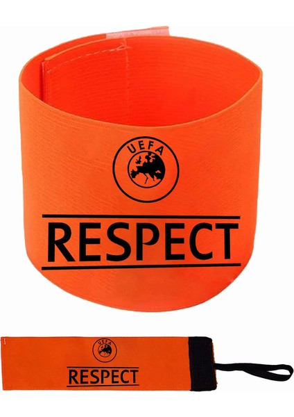 Respect Uefa Şampiyonlar Ligi Kaptanlık Pazubandı Kaptan Kolluğu Bandı Profesyonel Captain Pazuband