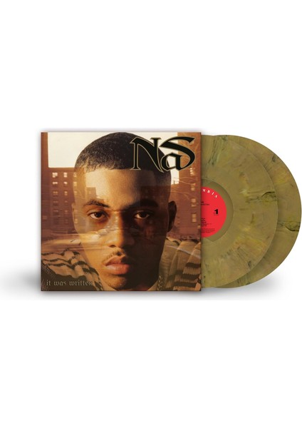 Nas - It Was Written (Limited Edition - Altın ve Siyah Mermer Desen 2LP) - Plak