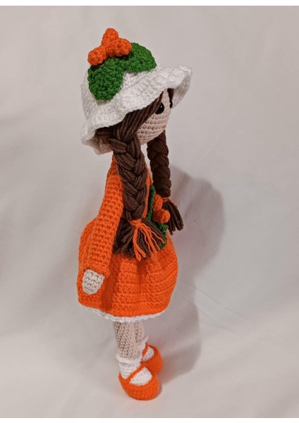 Turucu Kikona Çiçeği Bebek Amigurumi Organik Oyuncak