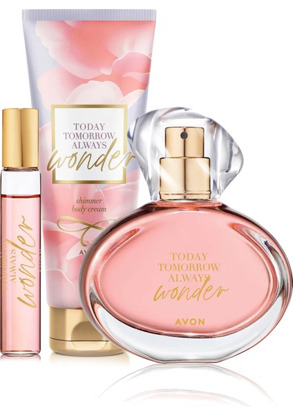Kadın Çiçeksi EDP Parfüm ve Vücut Losyonu Hediye Seti 50 ml + 10 ml + 125 ml – Kalıcı, Günlük Kullanıma Uygun