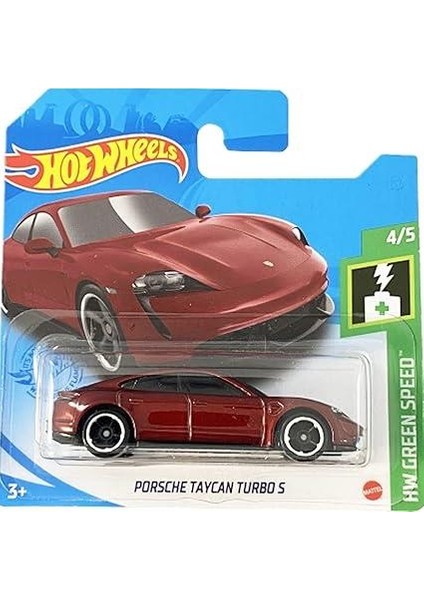 Porsche Taycan Turbo S Hw Green Speed 4/5 Model Araba