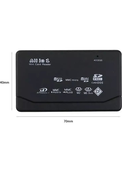 PM-9066 Tf Sd Mmc Mini Micro Sd Çoklu USB Kart Okuyucu Card Reader