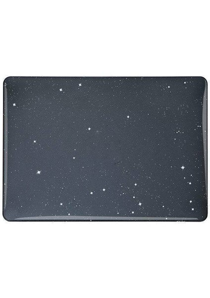 Hk Teknoloji Macbook Pro 14 A2918 A2992 M3 Pro Max Uyumlu  Işlemcili Koruma Kılıfı Parlak Simli Hardcase Kapak