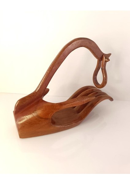 Ahşap Şişe Şarap Sunumluk Yağdanlık Ev Dekorasyon