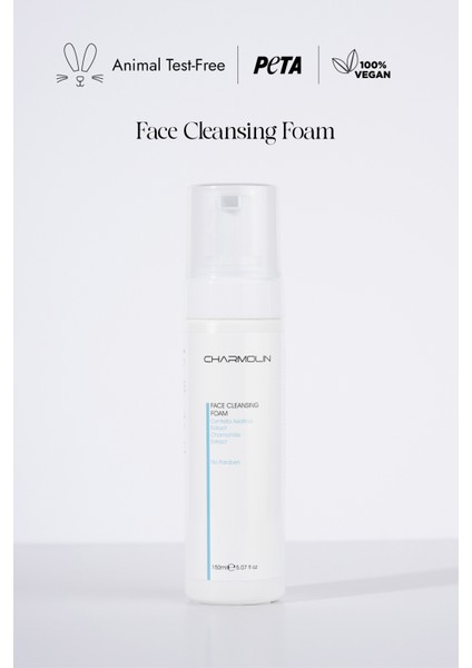 Face Cleansing Foam Parabensiz Yüz Yıkama Köpüğü 150ML
