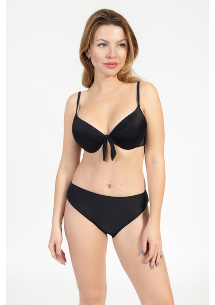Kadın 717 Kaplı Bikini Takımı Siyah fiyatları