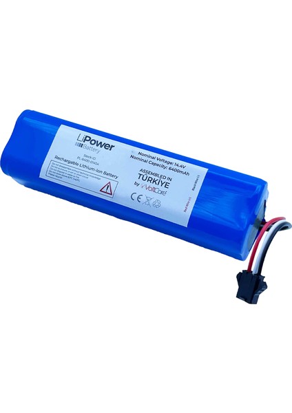 LiPower Imilab V1 Robot Süpürge Bataryası 6400MAH Pil
