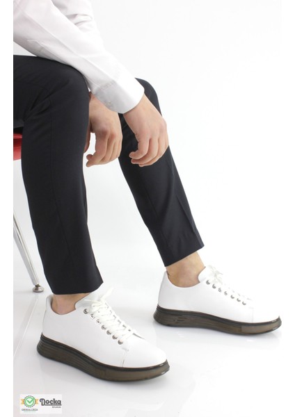 Erkek Deri Günlük Kalın Air Taban Spor Tarz Ortopedik Ayakkabı MR24/CS5275 fiyatları