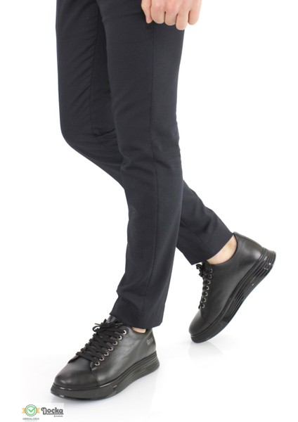 Erkek Deri Günlük Kalın Air Taban Spor Tarz Ortopedik Ayakkabı MR24/CS5275 fırsatları