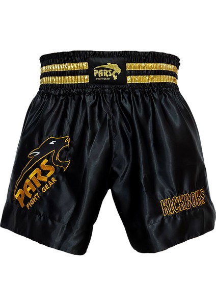 Kick Boks Şortu Nakışlı Siyah modelleri