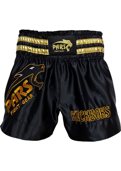 Kick Boks Şortu Nakışlı Siyah indirimleri