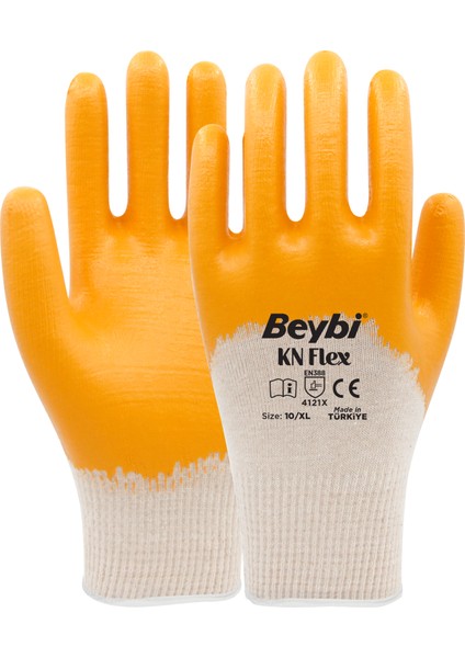 Kn Flex+ Pamuk Nitril Eldiven 12 Çift