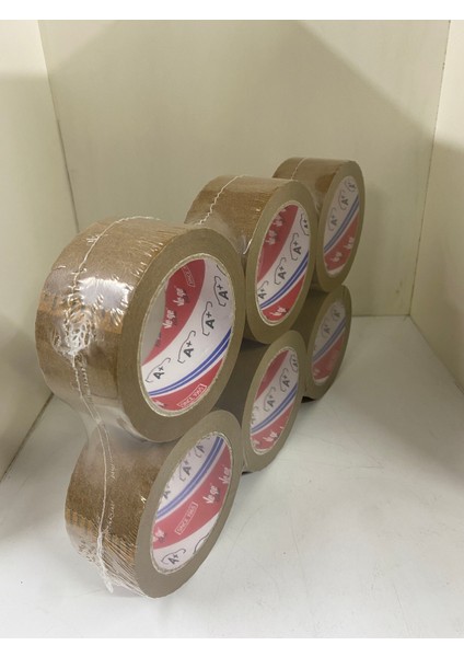 Maskeleme Bandı 48mm-35m 6 Adet Taba