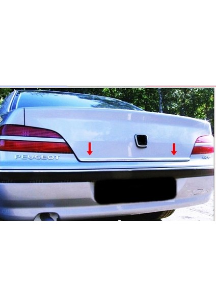 Peugeot 406 Krom Bagaj Alt Çıtası 1995-2005 P.çelik