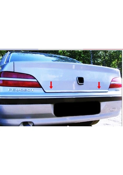 Ebal Oto Peugeot 406 Krom Bagaj Alt Çıtası 1995-2005 P.çelik