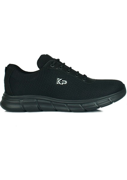 1134 008 Erkek Siyah Spor Büyük Numara Ayakkabı