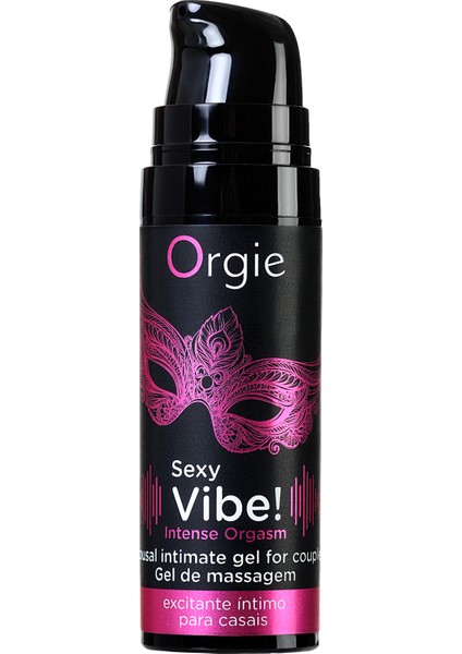 Sexy Vibe Intense Isınma ve Soğutma Etkisi Olan Orgasm Masaj Jeli 15 ml