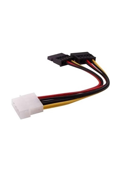 Powermaster Ikili Sata Power Kablo Hard Disk Kablosu Dvr Kamera Kayıt Cihazı Için