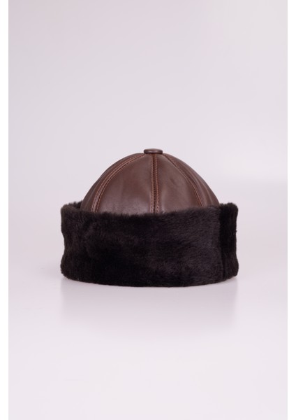 Hakiki Deri İçi Kürklü Çeçen Şapka fırsatları